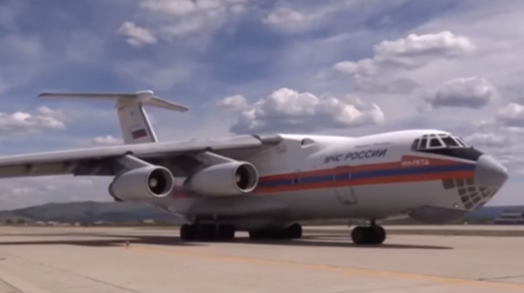 Ilyushin Il 76, el avión ruso que ayudó a Chile contra los incendios. Fotos: Internet