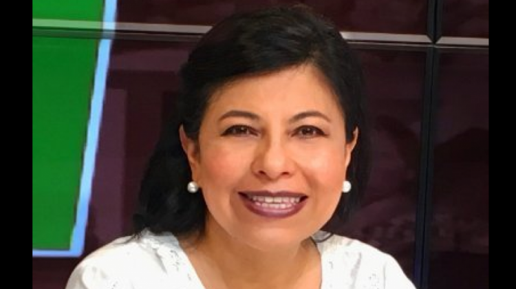 Vania Sandoval. Foto: Twitter