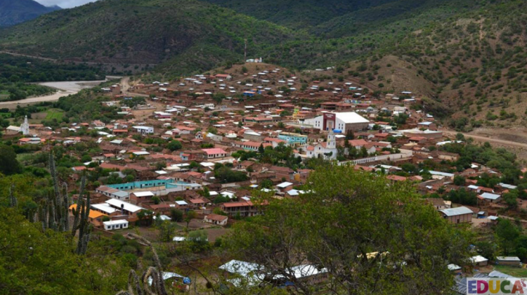 Municipio rural de Chuquisaca. Foto: Educa.com.bo
