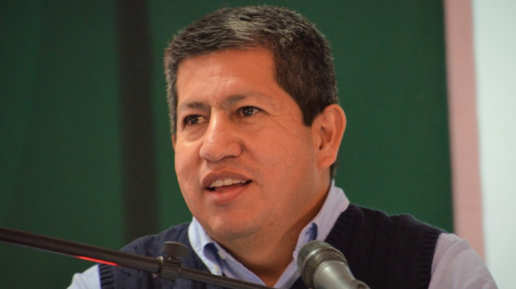 El ministro de Hidrocarburos, Luis Alberto Sánchez.  Foto: Ministerio de Hidrocarburos
