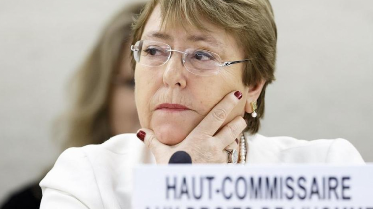 Alta Comisionada de la ONU para los Derechos Humanos, Michelle Bachelet. Foto: El Nuevo Diario.