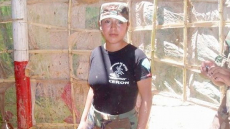 La sargento Maribel Cerón fue asesinada en abril de 2016.