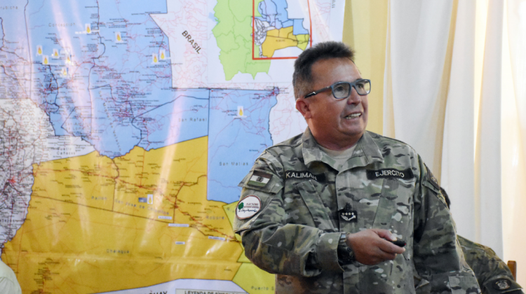El comandante en jefe de las Fuerzas Armadas de Bolivia, William Kaliman. Foto: ABI