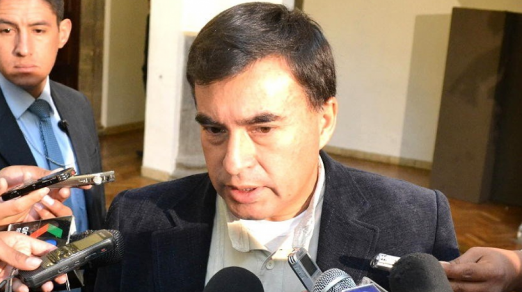 Ministro Juan Ramón Quintana. Foto: Archivo