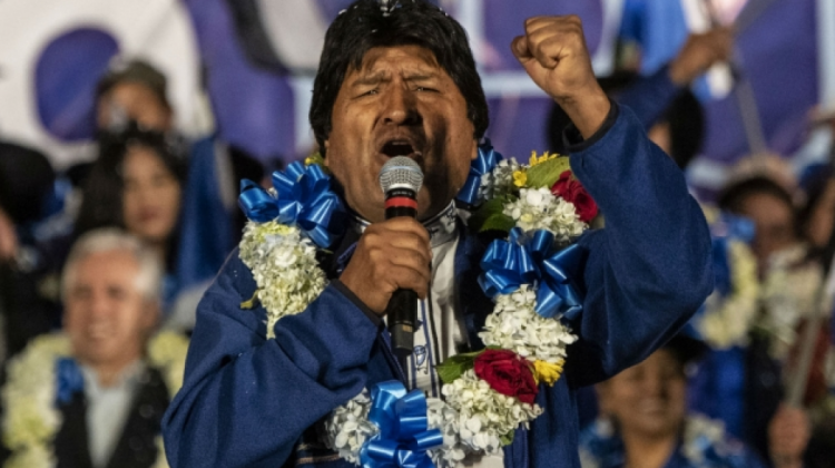 El presidente Evo Morales. Foto: archivo/www.lafm.com