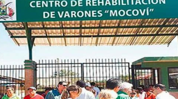 Cárcel de Beni Mocoví, sección varones. Foto: Bolivia en tus manos.