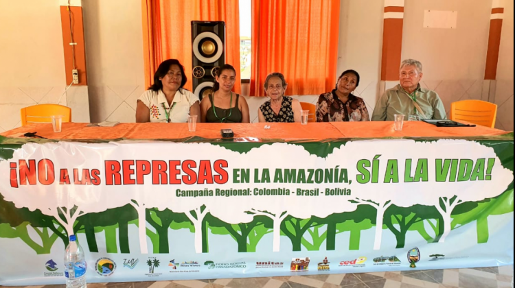 II Encuentro Regional de afectadas y afectados por Represas en la Amazonía. Foto: ANF