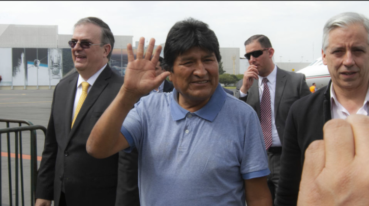Evo Morales y Álvaro García Linera en México. Foto: archivo/ sputniknews