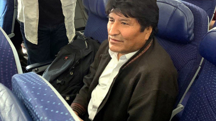 Evo Morales está en Argentina en calidad de refugiado. Foto: archivo/Clarín