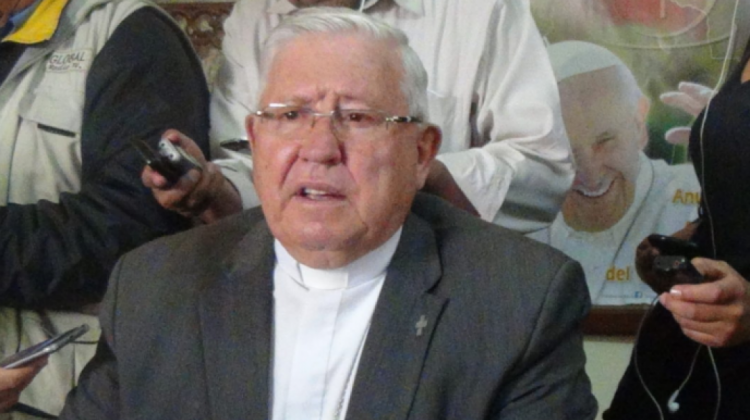 Monseñor Jesús Juárez. Foto: Arquidiócesis de Sucre