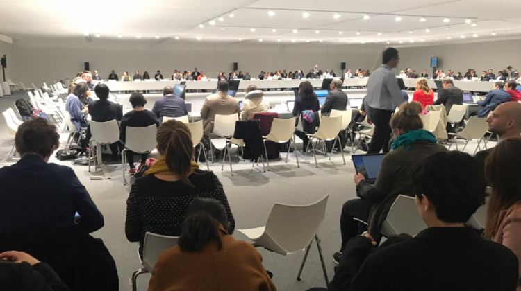 Sesión consultiva sobre los NDCs en COP 25 de Madrid.  Foto: CIPCA