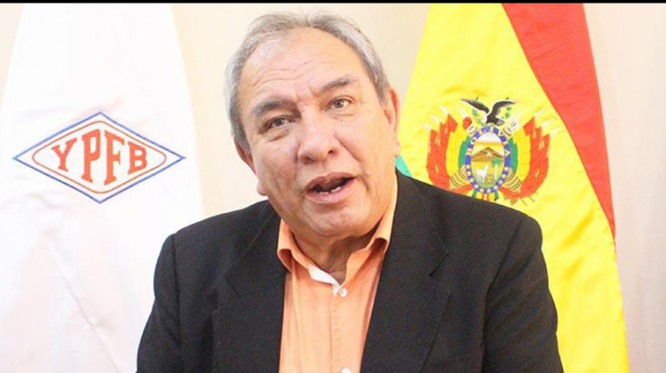El presidente de Yacimientos Petrolíferos Fiscales Bolivianos (YPFB), José Luis Rivero.  Foto: Internet