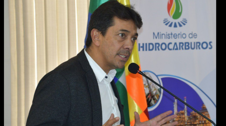 Ministro V.H. Zamora. Foto: Ministerio de Hidrocarburos.