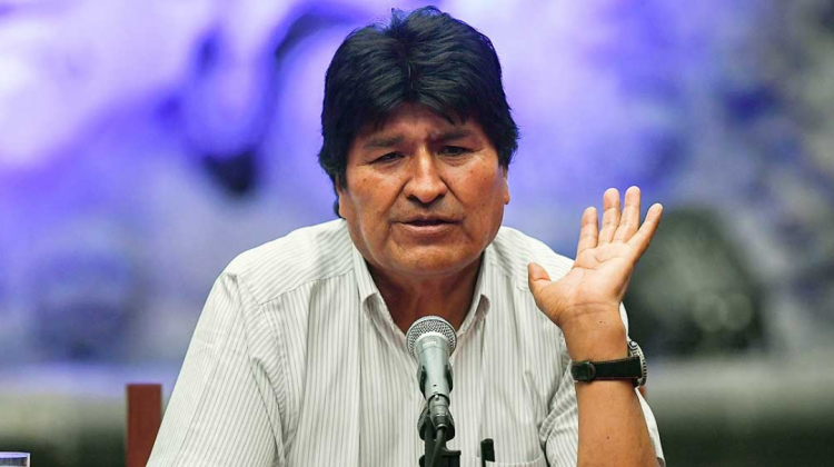Evo Morales está refugiado en Argentina. Foto: archivo/Télam