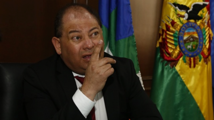 El exministro de Gobierno, Carlos Romero. Foto: archivo/ABI