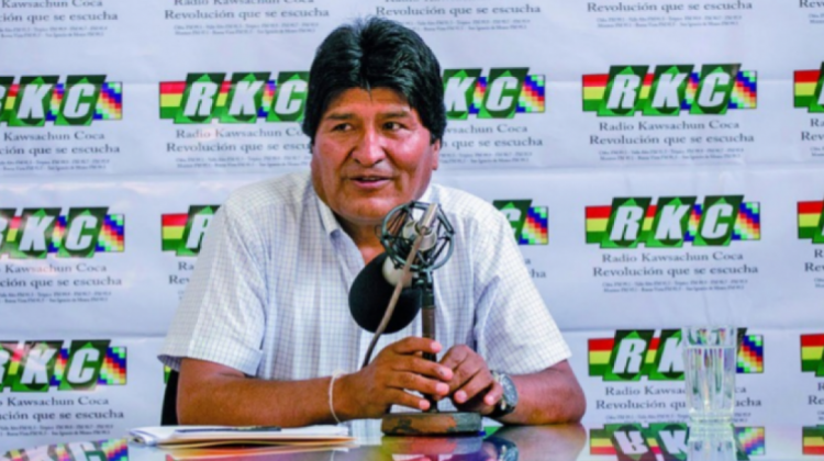 Evo Morales esta refugiado en Buenos Aires, argentina. Foto: ilustrativa/RRSS