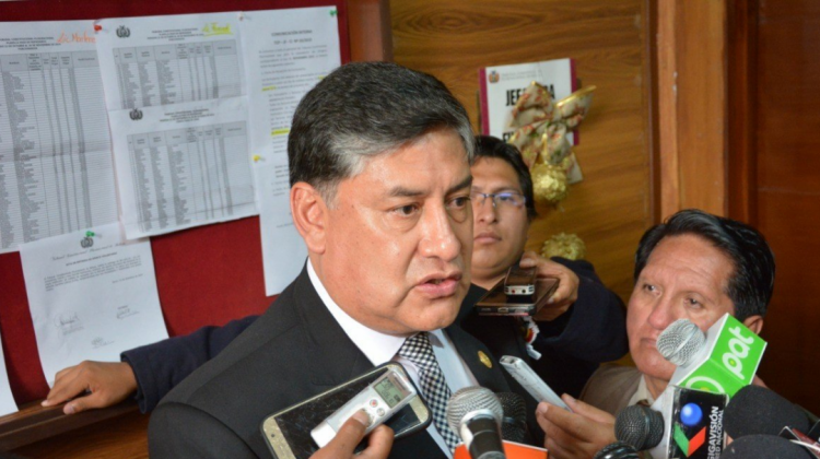 Juan Lanchipa, Fiscal General del Estado. Foto: FGE