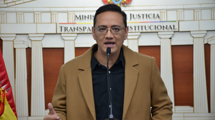 El viceministro de Justicia y Derechos Fundamentales, Huberth Vargas. Foto: MJyTI