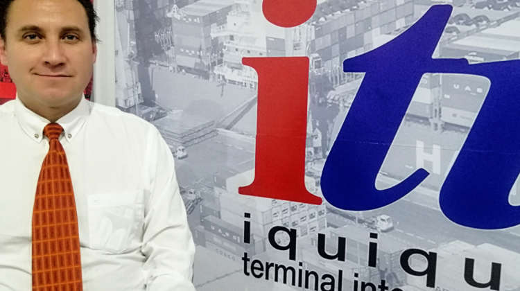 Andrés de la Barra, gerente comercial de Terminal Internacional de Iquique (ITI). Foto: ANF
