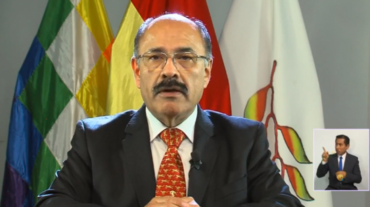 Aníbal Cruz, ministro de Salud. Foto: Captura de video.