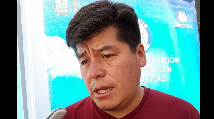 Richar Lomar, alcalde del municipio de Mojocoya. Foto: RRSS