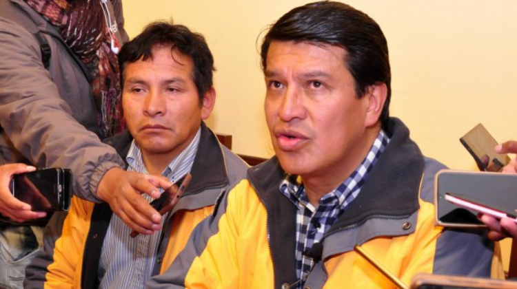 El director de Salud de la Alcaldía de El Alto, José Luis Ríos. Foto: GAMEA