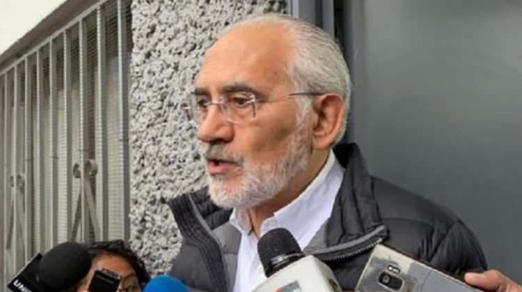 Carlos Mesa, candidato presidencial por Comunidad Ciudadana (CC). Foto: Internet.