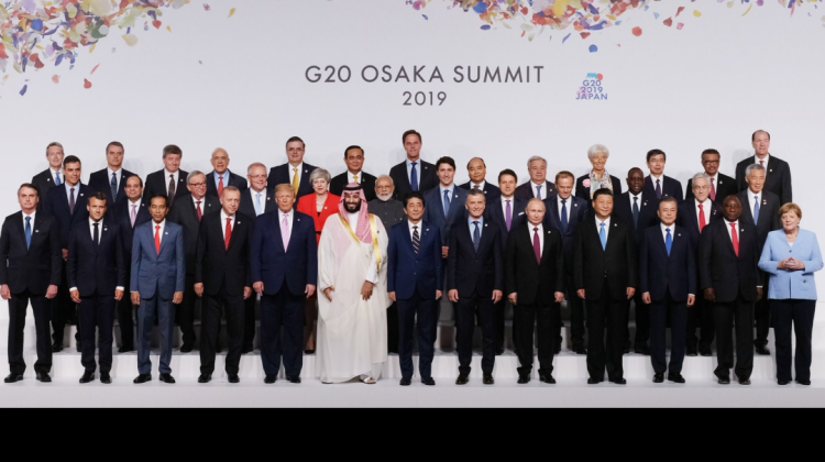Reunión del G20 en 2019 (en Osaka). Foto: OECD