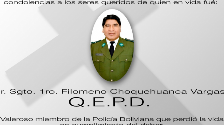 Foto: Policía Boliviana
