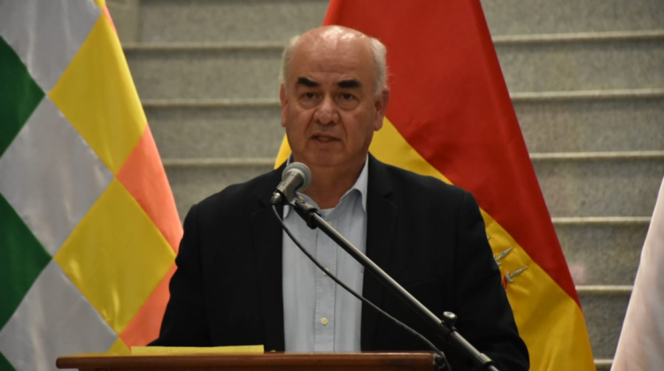 Ministro de Economía, José Luis Parada. Foto. MEyFP