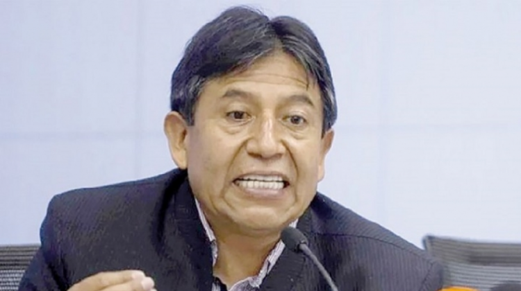 Candidato a la Vicepresidencia, David Choquehuanca. Foto: Internet