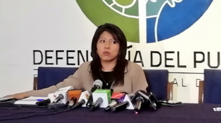 Defensora del Pueblo, Nadia Cruz. Foto: archivo