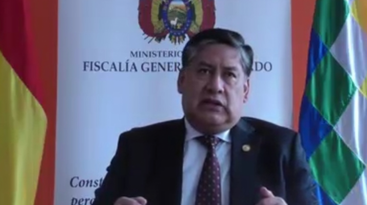 El Fiscal General del Estado, Juan Lanchipa. Foto: captura de pantalla.
