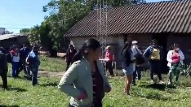 Ayer tras los enfrentamientos. Foto. Captura