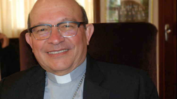 Mons. Carlos Curiel, obispo auxiliar de Cochabamba. Foto: Iglesia Viva