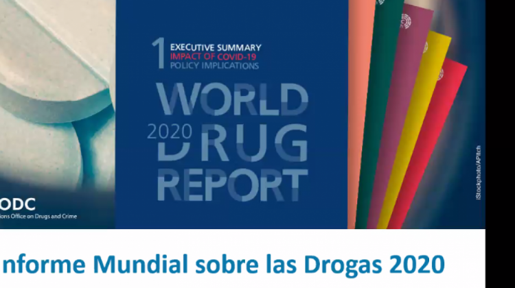 La UNODC presentó informe sobre las drogas.