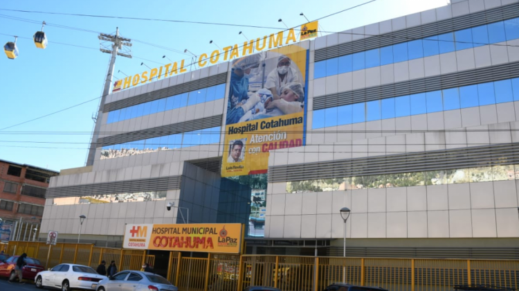 El hospital Cotahuma. Foto: GAMLP