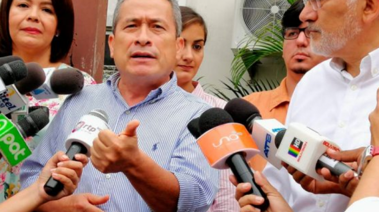 Gustavo Pedraza, candidato a la vicepresidencia por Comunidad Ciudadana (CC). Foto: Archivo/Internet.