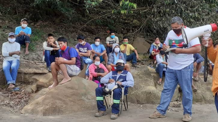 Pueblos indígenas en emergencia. Foto. CPILAP