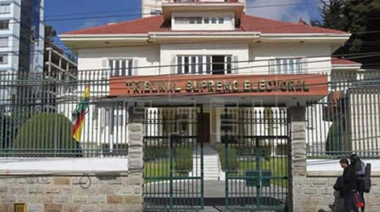 Frontis de las instalaciones del Tribunal Supremo Electoral (TSE). Foto: Archivo/Internet.