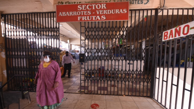El mercado Yungas en La Paz. Foto: GAMLP
