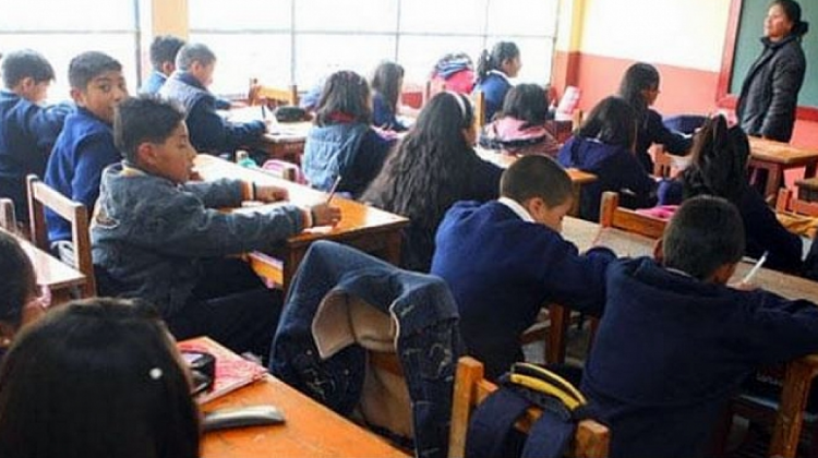Estudiantes pasando clases. Foto: Internet.