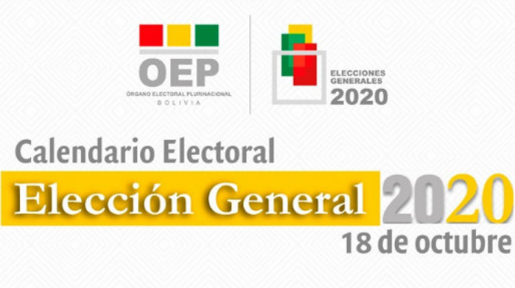 Calendario Electoral actualizado rumbo al 18 de octubre. Foto: TSE