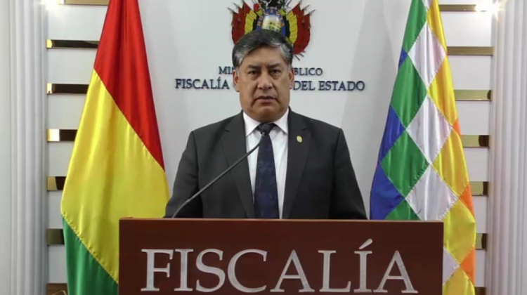 El Fiscal General del Estado, Juan Lanchipa. Foto: FGE