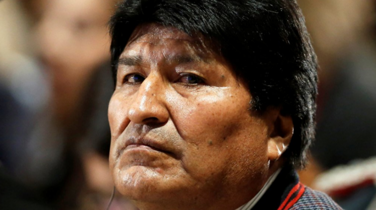Expresidente de Bolivia, Evo Morales. Foto: Abi