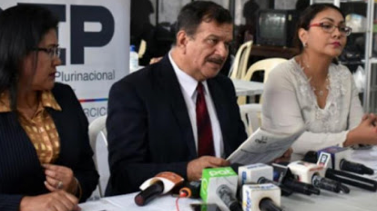 Saúl Paniagua, presidente del Tribunal Electoral Departamental (TED) de Santa Cruz. Foto: Internet.