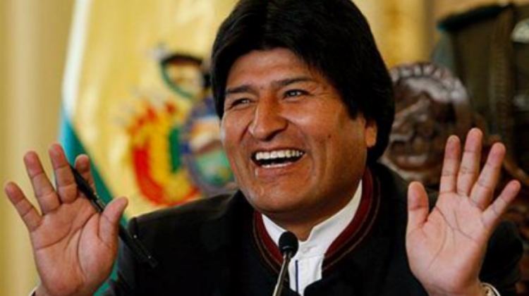 El expresidente Evo Morales. Foto: archivo/ABI