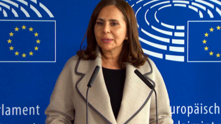 Karen Longaric, ministra de Relaciones Exteriores de Bolivia. Captura de pantalla