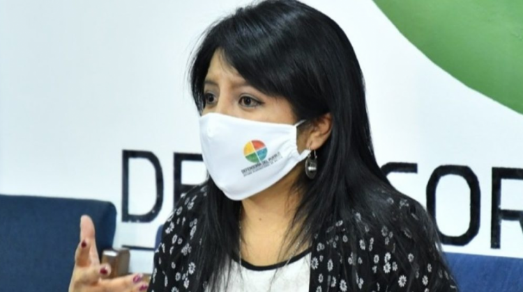 Nadia Cruz, Defensora del Pueblo interina. Foto: Archivo/Internet.