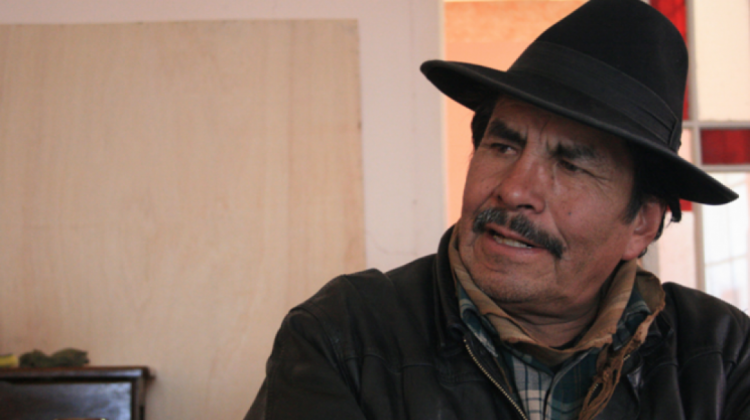 Felipe Quispe "El Mallku". Foto: archivo/Emma Gascó